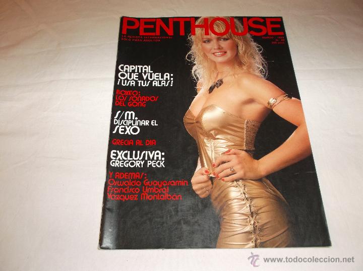 Zeitschriften: PENTHOUSE N&ordm; 60: GREGORY PECK. BOXEO: EL GONG DE LA MUERTE. ANTONIO GARRIGUES WALKER. SADOMASOQUISMO