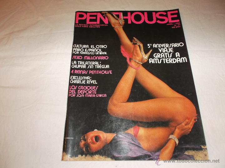 Journals: PENTHOUSE N&ordm; 61: CHARLIE RIVEL. LOS CACIQUES DEL DEPORTE. DAVID CARRADINE. ELS COMEDIANTS, GENIOS EN