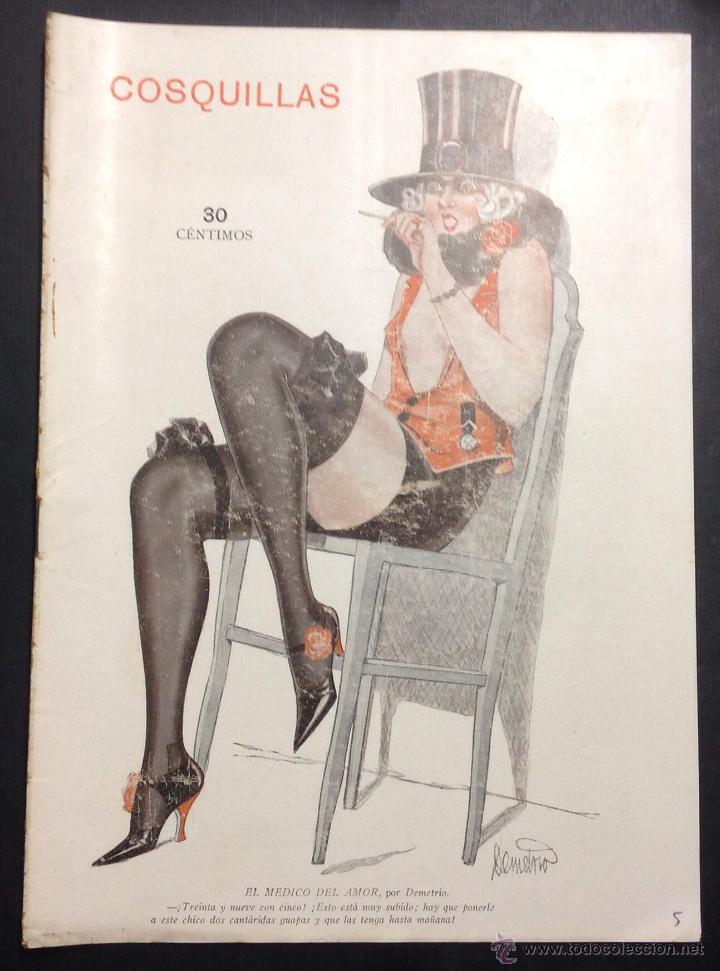 Zeitschriften: COSQUILLAS. A&Ntilde;O I, N&Uacute;M. 5. Revista comico satirica. 1926. Er&oacute;tica. 18 p&aacute;g.