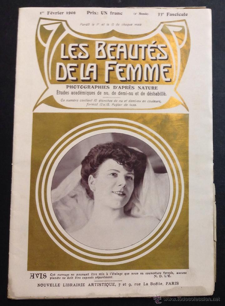 Zeitschriften: REVISTA ER&Oacute;TICA. LES BEAUT&Eacute;S DE LA FEMME 1906. A&Ntilde;O 2. N&ordm; 33. CON 10 FOTOGRAF&Iacute;AS DE DESNUDOS.