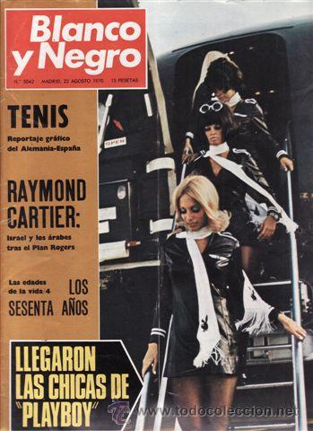 Journals: REVISTA BLANCO Y NEGRO N&ordm; 3042 A&Ntilde;O 1970. LLEGARON LAS CHICAS DE PLAYBOY. TENIS ALEMANIA ESPA&Ntilde;A.