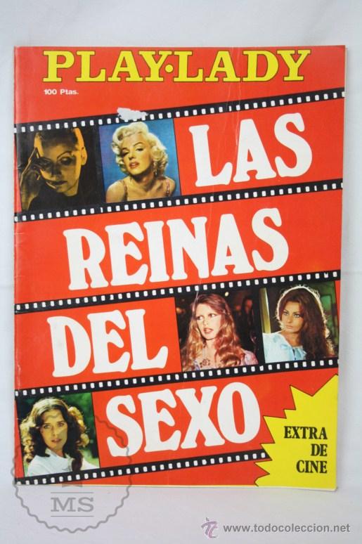 Magazines: Revista Er&oacute;tica Play Lady - Las Reinas del Sexo, 1975 - Raquel Welch, &Uacute;rsula Andress, Victoria Vera