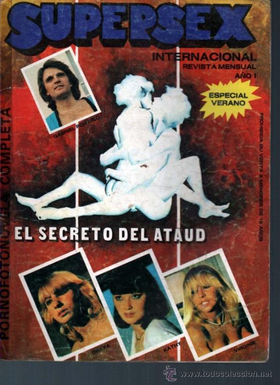 Revistas: SUPERSEX INTERNACIONAL ESPECIAL VERANO PORNO FOTONOVELA. EL SECRETO DEL ATAUD