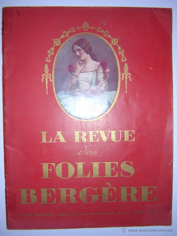 Zeitschriften: 1920 - LA REVUE DES FOLIES BERG&Egrave;RE