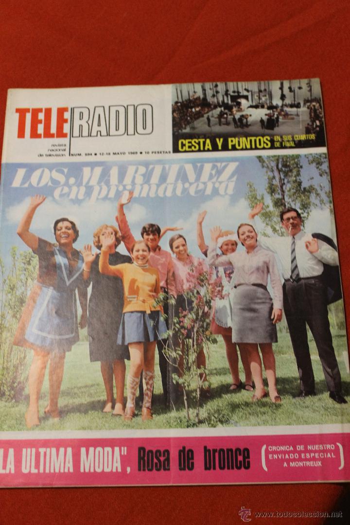 Zeitschriften: REVISTA TELERADIO N` 594 1969 LOS MARTINEZ EN PRIMAVERA