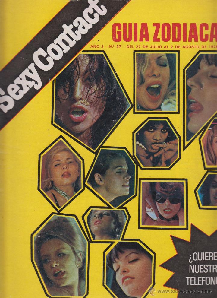 Zeitschriften: SEXY CONTACT , GUIA ZODIACAL N&ordm; 37 - EDITADA : A&Ntilde;O 1978
