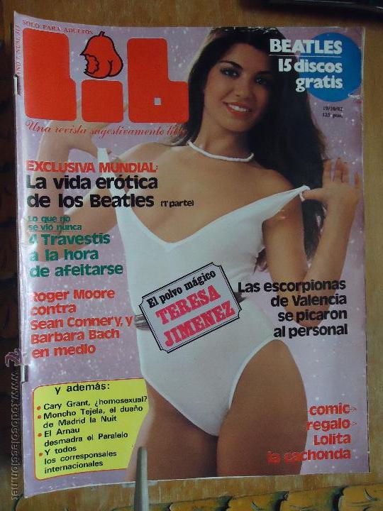 Zeitschriften: ANTIGUA REVISTA LIB - SOLO PARA ADULTOS - EROTICA - VER MAS  ESCUCHO OFERTAS