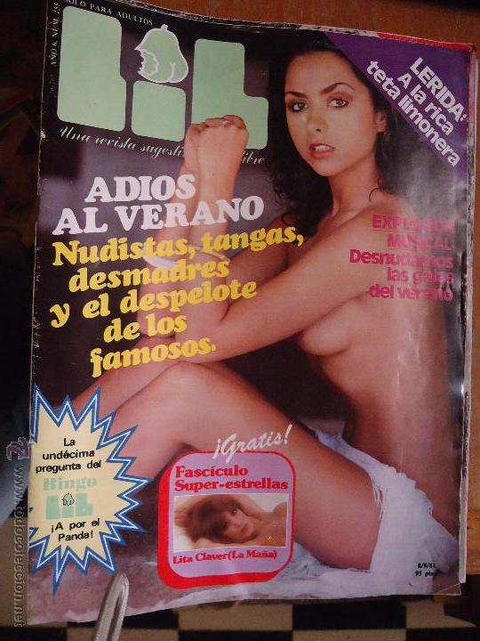 Zeitschriften: ANTIGUA REVISTA LIB - SOLO PARA ADULTOS - EROTICA - VER MAS ESCUCHO OFERTAS