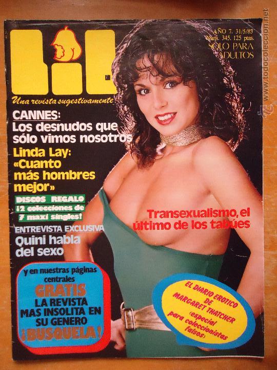 Zeitschriften: ANTIGUA REVISTA LIB 345 - 1983 - SOLO PARA ADULTOS - EROTICA - VER MAS ESCUCHO OFERTAS