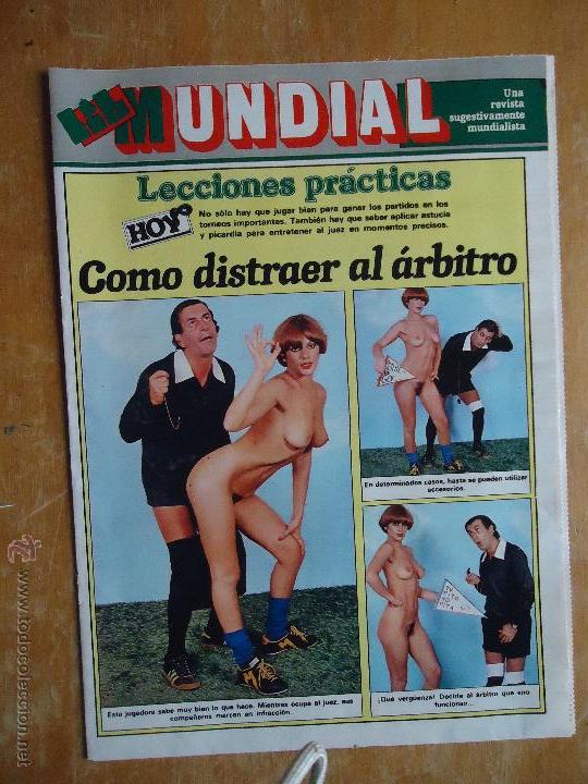 Zeitschriften: futbol revista mundialista erotica mundial 82 - 1982 - gran poster URSS BLOCKHINE