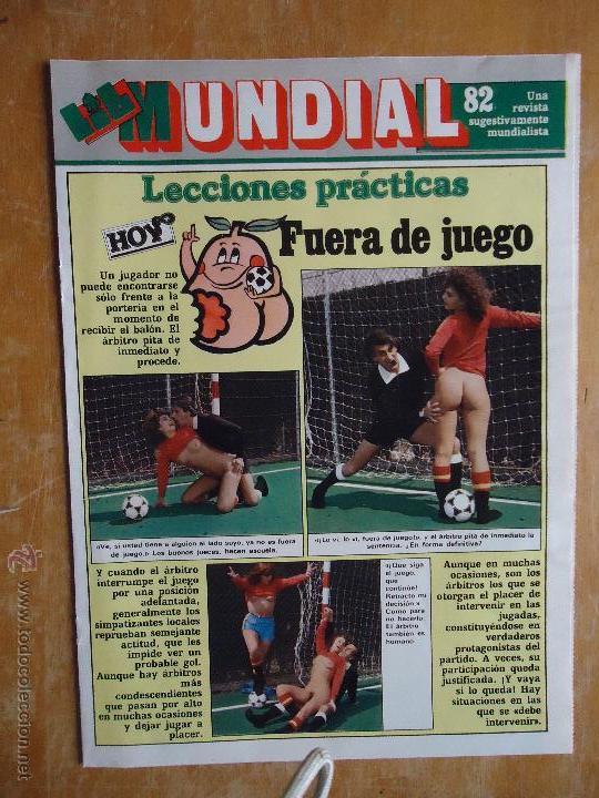 Zeitschriften: futbol revista mundialista erotica mundial 82 - 1982 - gran poster IRLANDA