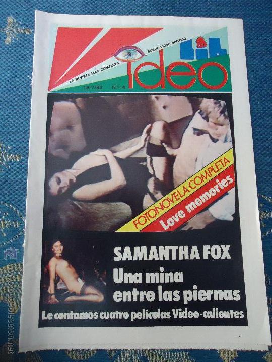 Zeitschriften: CINE - LA REVISTA MAS COMPLETA 1983 SOBRE VIDEO EROTICO FOTONOVELA - SAMANTHA FOX