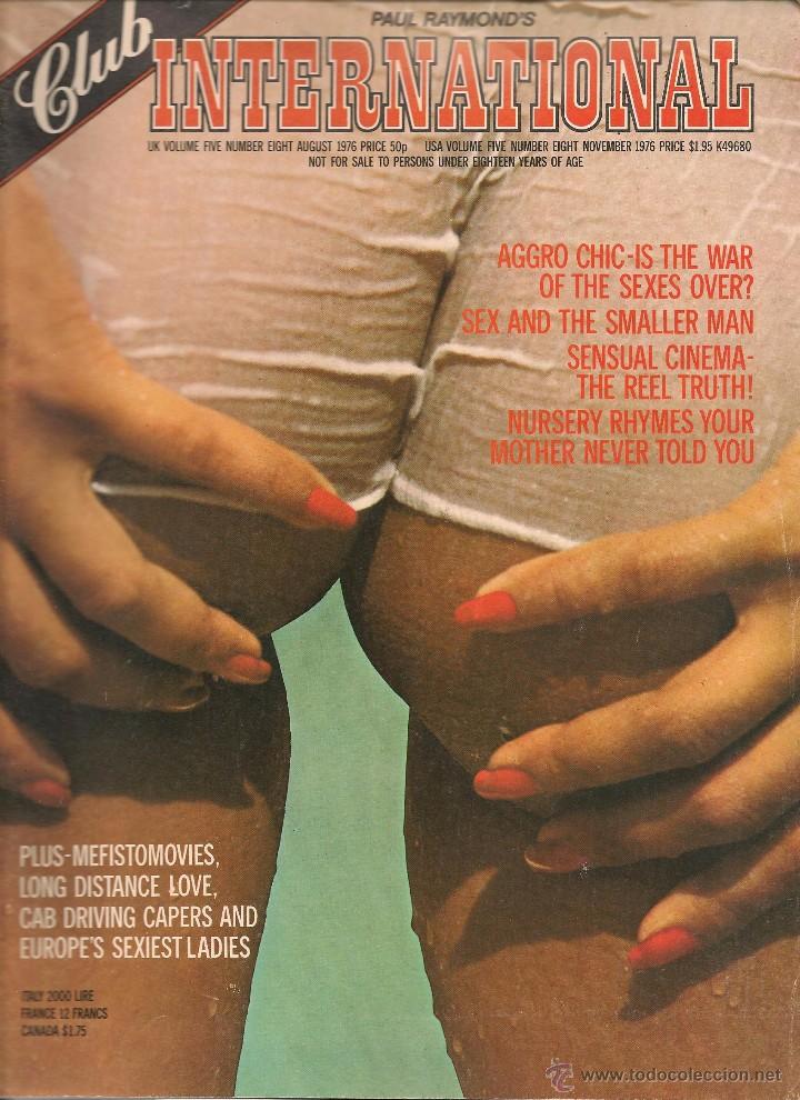Journals: CLUB INTERNATIONal. paul raymond&acute;s. NOVEMBER 1976. EDICION EN INGL&Eacute;S. (P/B30)