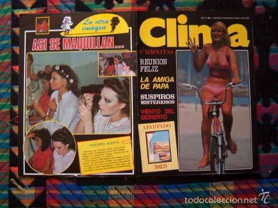 Journals: Revista CLIMA / ANGELA CARRASCO, ROCIO DURCAL, ELSA BAEZA y muchas chicas, sucesos...