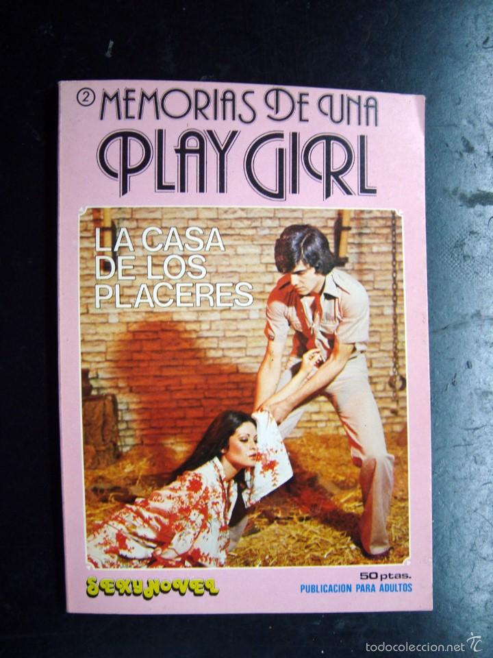Revistas: Revista porno para adultos - memorias para una play girl, contiene alguna foto