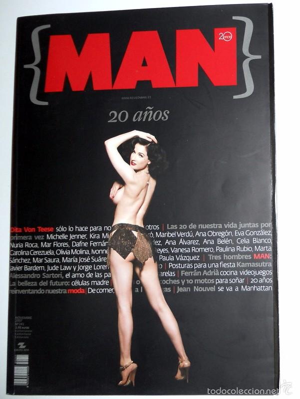 Zeitschriften: REVISTA ADULTOS MAN. NUMERO EXTRA ESPECIAL 20 A&Ntilde;OS. MARIBEL VERDU. MAR SAURA. PAULINA RUBIO....