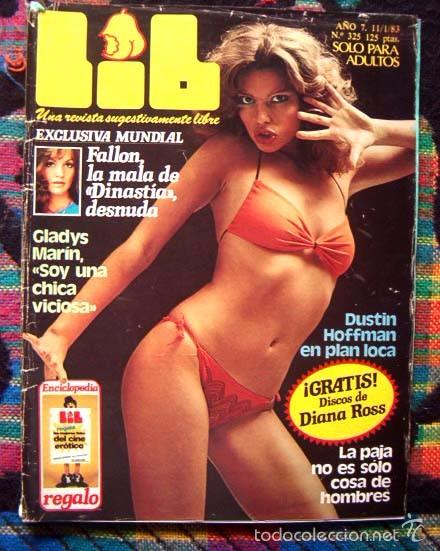 Revistas: Revista LIB / PAMELA SUE MARTIN, DINASTIA TV SERIES, GAY, HOMOSEXUALIDAD EN EL CINE EN 16 P&Aacute;GINAS
