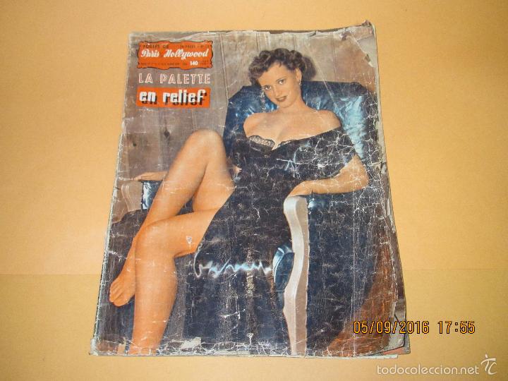 Magazines: Antigua Revista Erotica FOLIES DE PARIS Y HOLLYWOOD en LA PALETTE - A&ntilde;o 1950-60s.