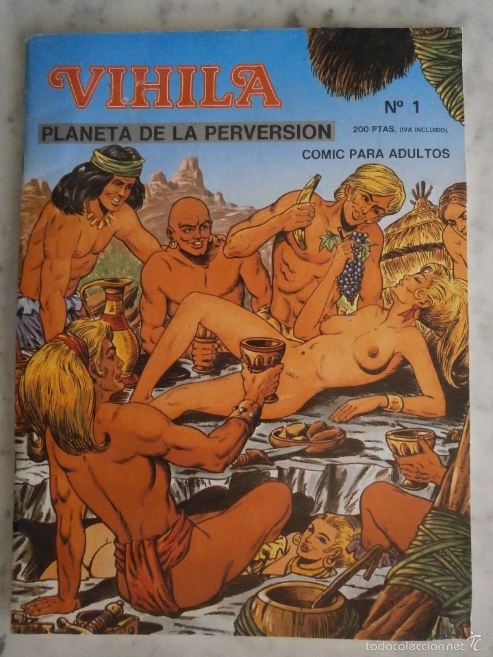 Journals: comic para adultos vihila planeta de la perversion  n&ordm; 1
