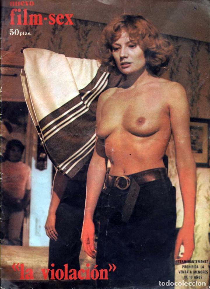 Revistas: NUEVO FILM SEX LA VIOLACION 8. GERM&Aacute;N LORENTE. SIM&Oacute;N ANDREU MARY FRANCIS, BEATRIZ ROSSAT...