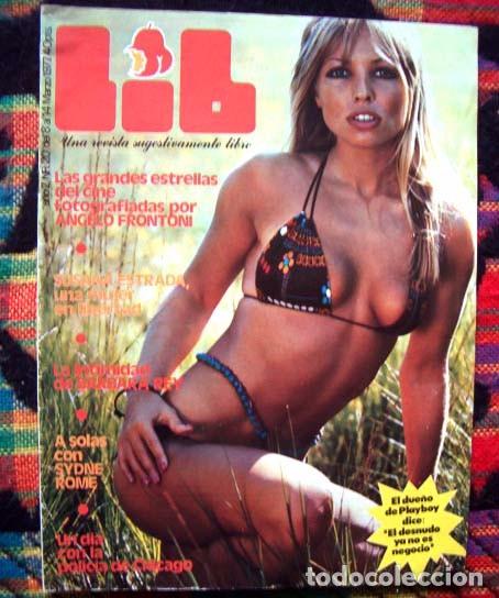 Journals: Revista LIB N&ordm;20 SYDNE ROME, SUSANA ESTRADA, BARBARA REY y actrices desnudas de ANGELO FRONTONI