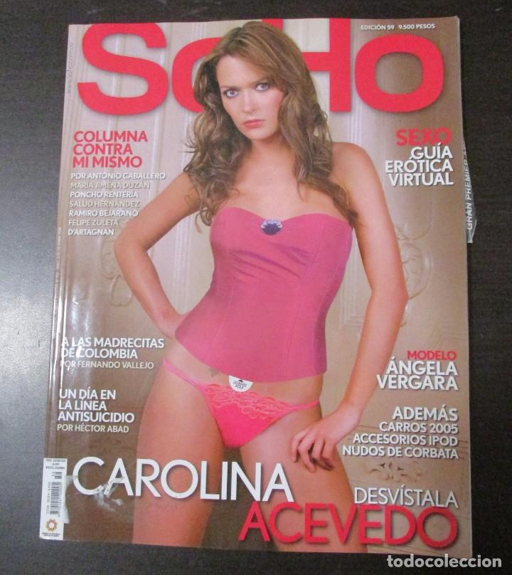 Revistas: Carolina Acevedo Angela Vergara Revista adultos mujer latina Colo...