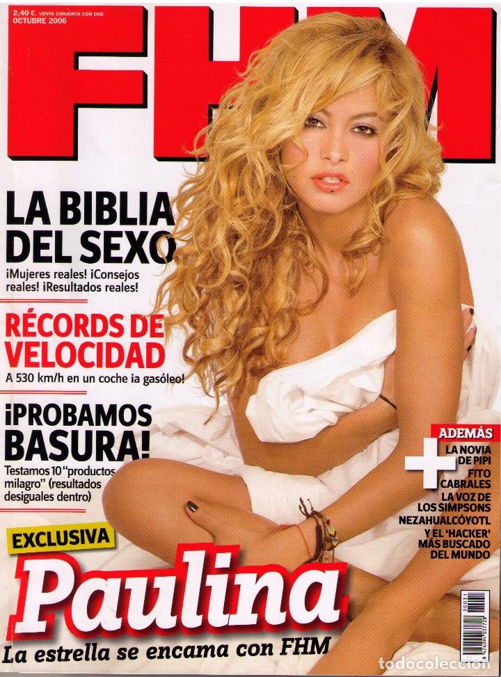 Journals: (CA-017) - FHM N&ordm; 31 - PAULINA RUBIO EN PORTADA