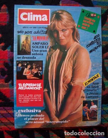 Journals: Revista CLIMA / AMPARO SOLER LEAL JANE FONDA, JAVIER DE CAMPOS y muchas chicas...