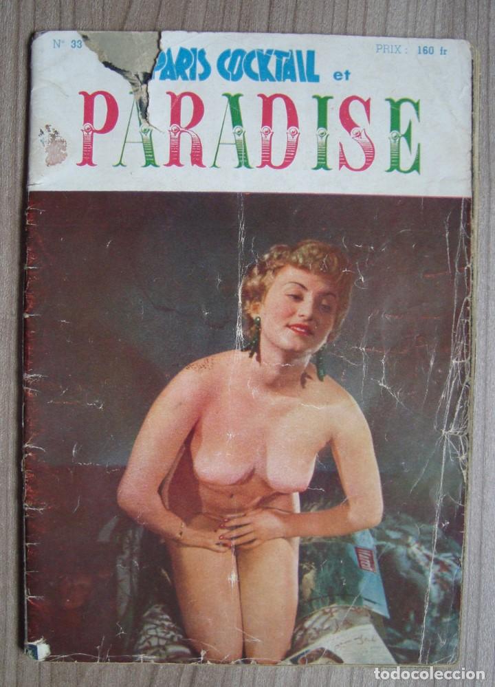 Revistas: Antigua revista, sexi, erotica, paradis - esta en frances