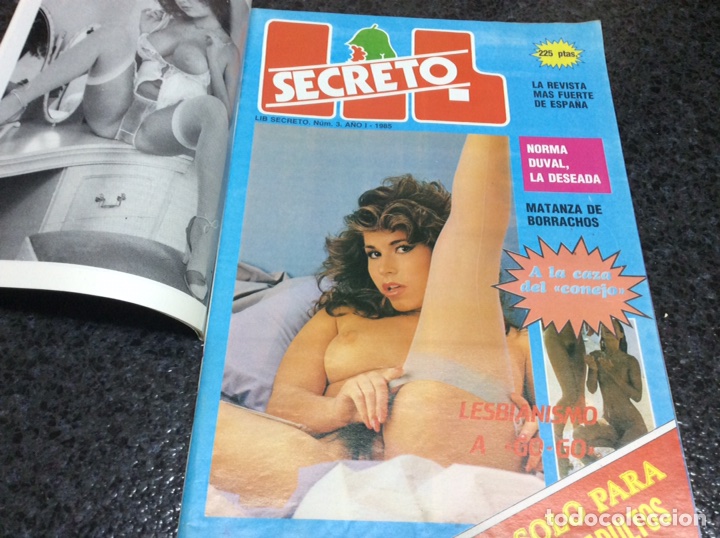 Journals: LIB SECRETO N&ordm; 3 - NORMA DUVAL - CARMEN PLATERO - OLINKA -REVISTA EROTICA DE LOS 90