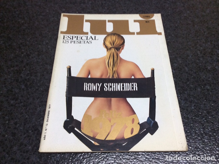 Journals: LUI N&ordm; 12 DICIEMBRE 1977 - ROMY SGHINEIDER (REVISTA EROTICA - A&Ntilde;OS 80)