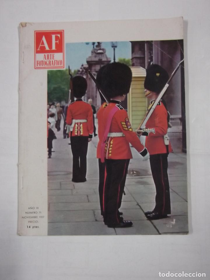 Zeitschriften: REVISTA ARTE FOTOGRAFICO. A&Ntilde;O VI. N&ordm; 71. NOVIEMBRE 1957. TDKR41