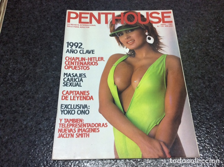 Journals: PENTHOUSE, N&ordm; 133 ABRIL1989 KIMBERLY TAYLOR, JACLYN SMITH, YOKO ONO