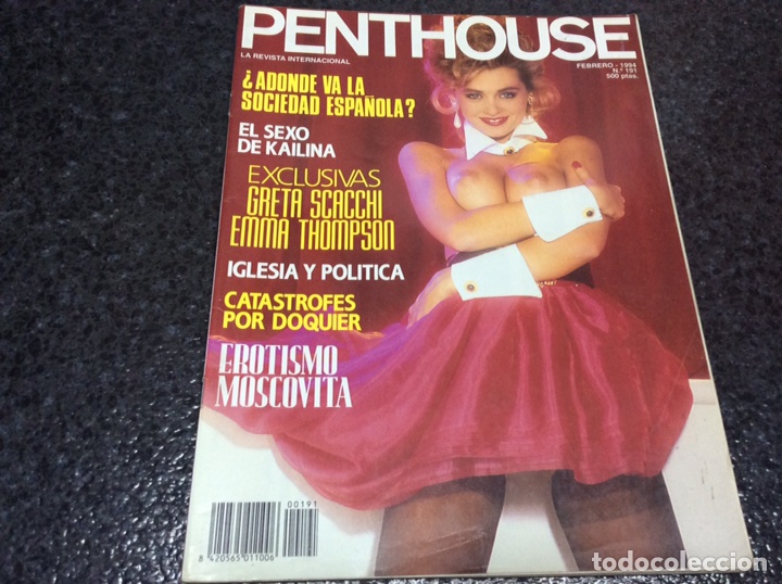 Journals: PENTHOUSE N&ordm; 191 FEBRERO 1994 EMMA THOMPSON, GRETA SCACCHI