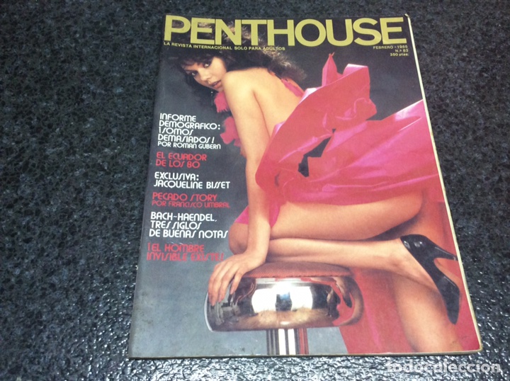Journals: PENTHOUSE N&ordm; 83 FEBRERO 1985 HANK LONDONER. MARIA JOSE NIETO. LINDSAY,