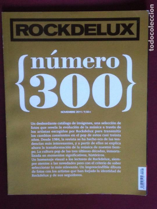 Zeitschriften: Revista ROCKDELUX-NUMERO 300. especial fotografia rock. P j Harvey...
