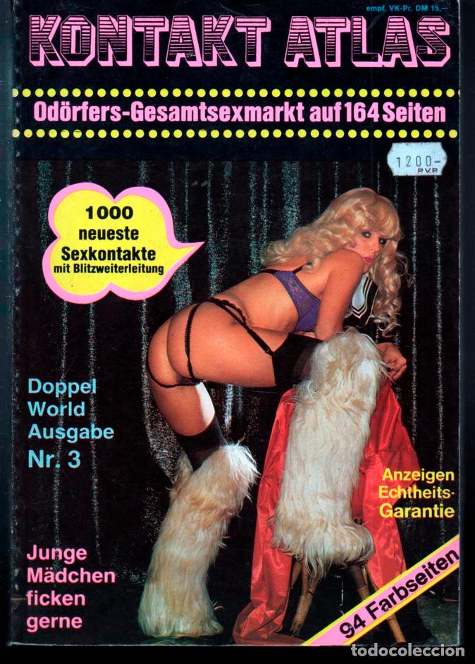 Revistas: KONTAKT ATLAS OD&Ouml;RFERS- GESAMTSEXMARKT AUF 164 SEITEN. NR 3. 94 FARBSEITEN. PORN CONTENT