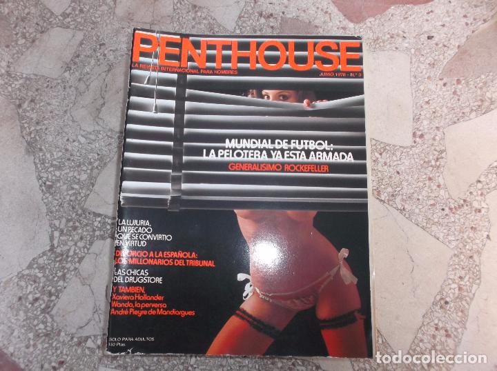 Journals: PENTHOUSE N&ordm; 3, POSTER SHONNA Lynne, DIVORCIO A LA Espa&ntilde;ola, WANDA LA Perversa, MUNDIAL DE FUTBOL