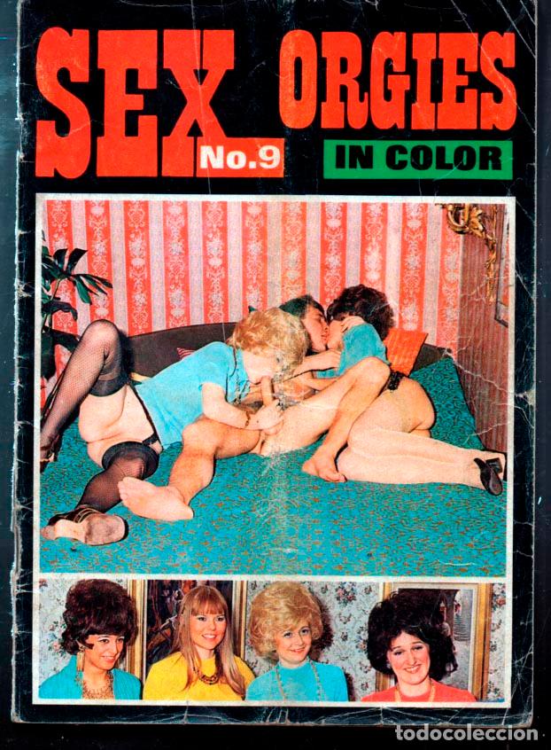 Vintage Adult Magazines Sex - Sex orgies nÂº 9 in color . adult content porn c - Sold ...