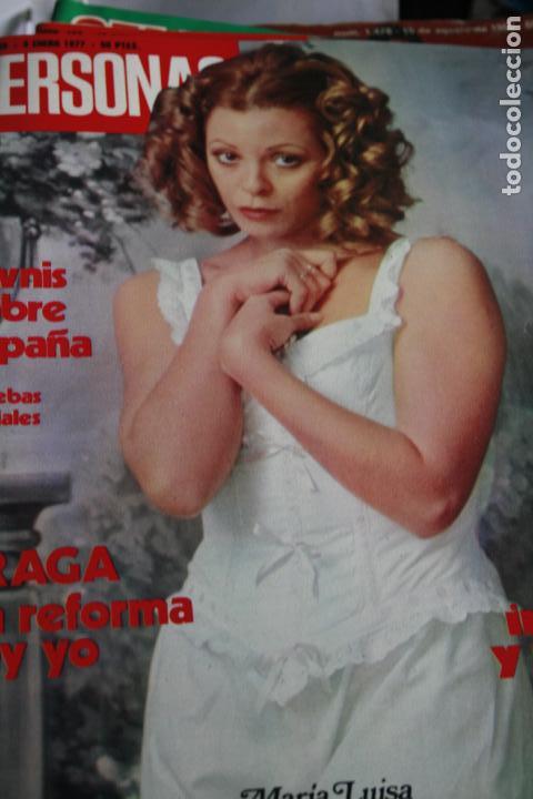 Revistas: REVISTA EROTICA PERSONAS N&ordm; 166 MARIAS LUISA SAN JOSE OVNIS CUBA DESTAPE 1977