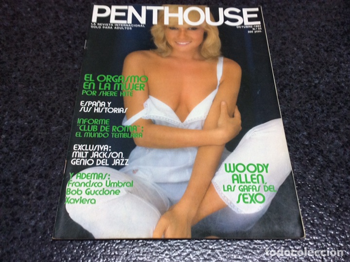 Journals: PENTHOUSE N&ordm; 55 OCTUBRE 1982 MILT JACKSON GENIO DEL JAZZ. WOODY ALLEN.