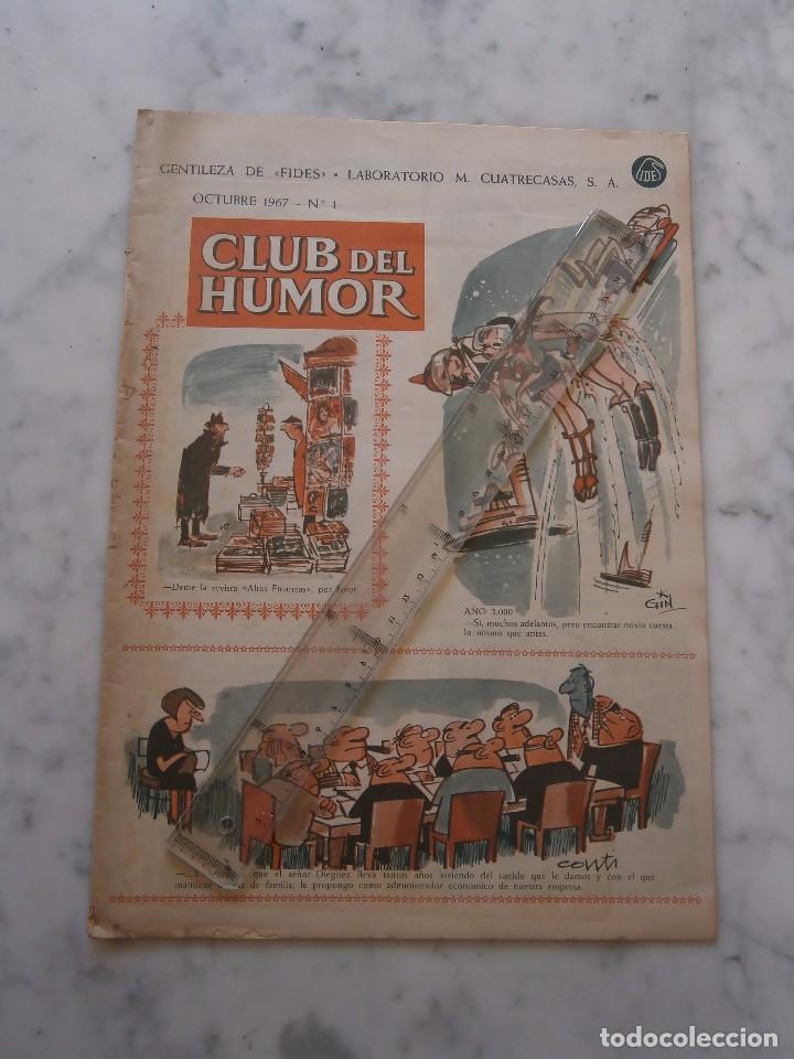 Revistas: revista  n&ordm; 1 - club del humor octubre  1967 -