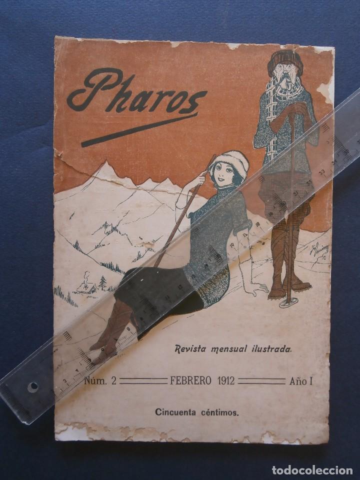 Journals: revista n&ordm; 2 - pharos revista mensual ilustrada -  febrero 1912