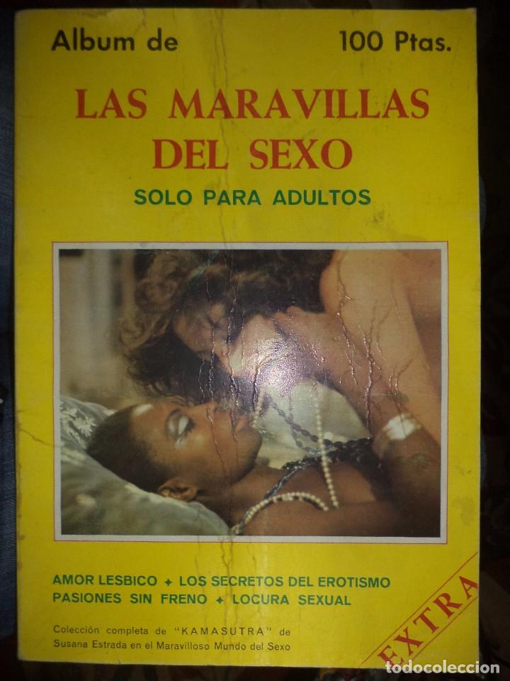 Zeitschriften: Album retapado Las Maravillas del Sexo.Colecci&oacute;n Kamasutra de Susana Estrada.A&ntilde;os 70.