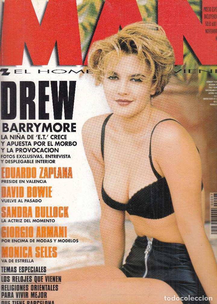 Journals: REVISTA MAN N&ordm; 97 A&Ntilde;O 1995. DREW BARRY MORE. EDUARDO ZAPLANA. SAVID BOWIE. SANDRA BULOCK.