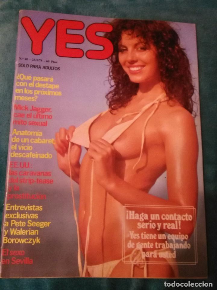 Journals: REVISTA erotica YES. mick jagger mito VALERIAN BOROWCZYK  TEASE AMBULANTE - PETE SEEGER - JANE AVRIL