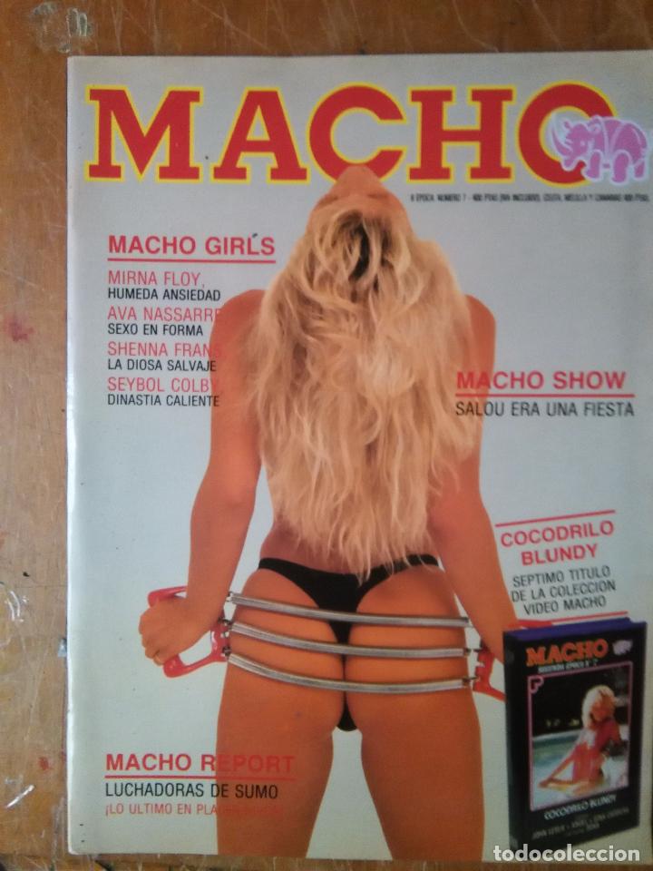 Zeitschriften: REVISTA EROTICA MACHO - N&ordm; 7 MIRNA FLOY, AVA NASSARRE, SHNNA FRANS, SYBOL COLBY + SUPLEMENTO CENTRAL