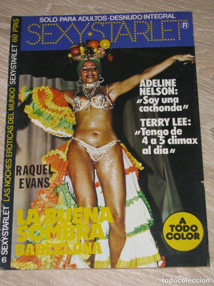 Journals: REVISTA SEXY STARLET. N&ordm;6 CLUB LA BUENA SOMBRA BARCELONA. 1977.