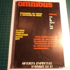 Revistas: OMNIBUS. RETAPADO CON 3 REVISTAS. (E-28).