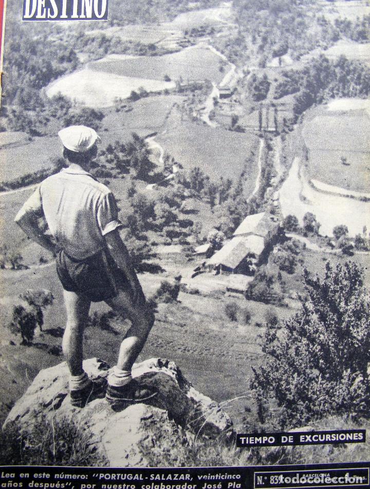 Journals: REVISTA DESTINO N&ordm; 839, 5 DE SETIEMBRE DE 1953